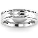 Men's Pattern Band Wedding Ring WP70 HEERA DIAMONDS