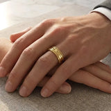 Men's Pattern Wedding Ring WP70
