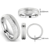 Men's Pattern Band Wedding Ring WP71 HEERA DIAMONDS