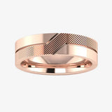 Men's Pattern Band Wedding Ring WP73 HEERA DIAMONDS