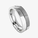 Men's Pattern Band Wedding Ring WP73 HEERA DIAMONDS
