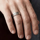 Men's Pattern Band Wedding Ring WP73 HEERA DIAMONDS