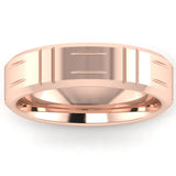 Men's Pattern Band Wedding Ring WP74 HEERA DIAMONDS