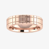 Men's Pattern Band Wedding Ring  WP75 HEERA DIAMONDS