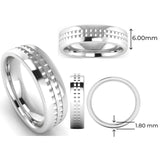 Men's Pattern Band Wedding Ring WP76 HEERA DIAMONDS