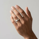 Men's Pattern Wedding Ring  WP80