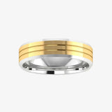 Men's Pattern Wedding Ring WP34 HEERA DIAMONDS