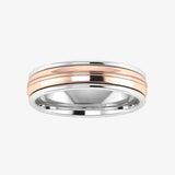 Men's Pattern Wedding Ring WP38 HEERA DIAMONDS