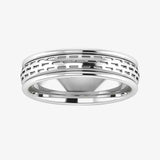 Men's Pattern Wedding Ring  WP39 HEERA DIAMONDS