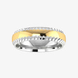 Men's Pattern Wedding Ring WP43 HEERA DIAMONDS