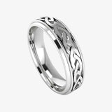 Men's Pattern Wedding Ring  WP46 HEERA DIAMONDS