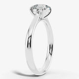 "Mirabel" Round Brilliant Solitaire Diamond Engagement Ring SSRB42 HEERA DIAMONDS