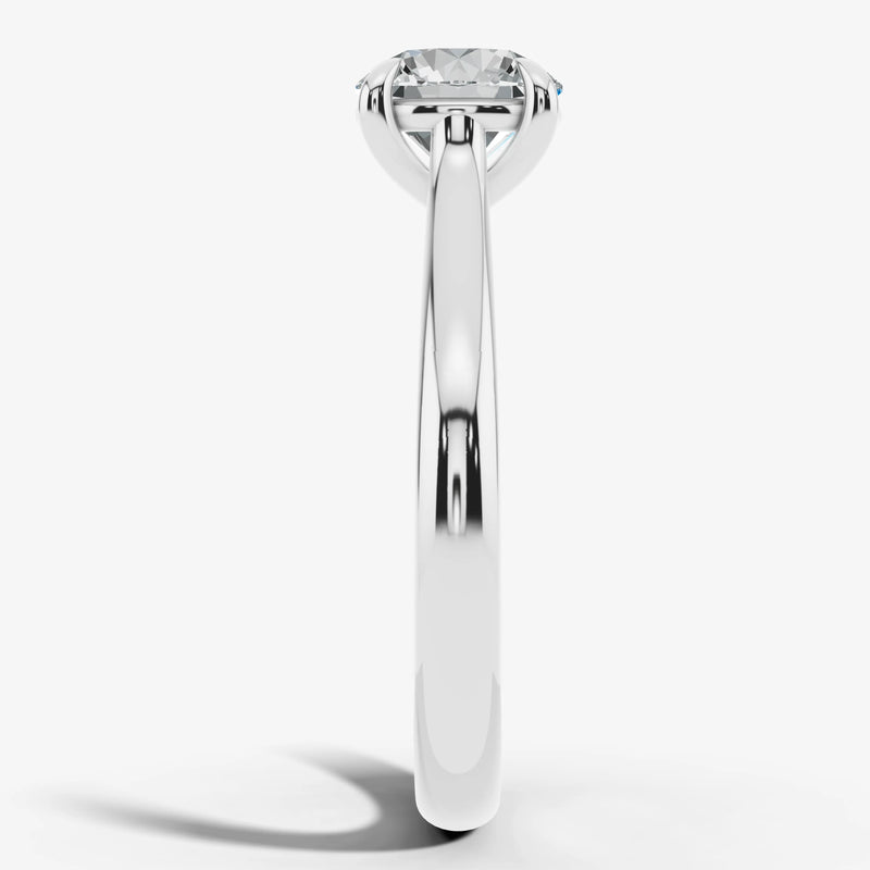 "Mirabel" Round Brilliant Solitaire Diamond Engagement Ring SSRB42 HEERA DIAMONDS