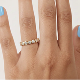 "Mirenza" 0.33 Carat Diamond Half Eternity Ring ET101