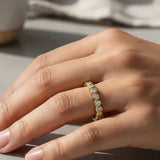 "Mirenza" 0.33 Carat Diamond Half Eternity Ring ET101 HEERA DIAMONDS