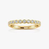"Mirenza" 0.33 Carat Diamond Half Eternity Ring ET101