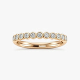 "Mirenza" 0.33 Carat Diamond Half Eternity Ring ET101