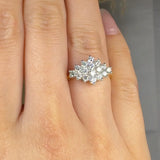 "Monelia" 0.80 Carat Round Cut Natural Diamond Engagement Ring MDR4447