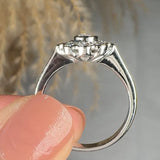"Monviera" 0.70 Carat Round Cut Natural Diamond Engagement Ring MDR4460
