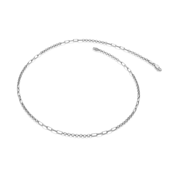 Multi-link Paperclip Chain Hot Diamonds