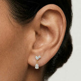 "Nemi" Drop Diamond Earrings