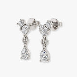 "Nemi" Drop Diamond Earrings