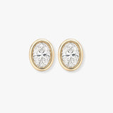 "Nora" 2 CT Solitaire Diamond Earrings HEERA DIAMONDS