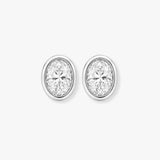 "Nora" 2 CT Solitaire Diamond Earrings HEERA DIAMONDS