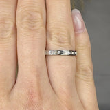 "Norixy" 0.50 Carat Natural Diamond Half Eternity Ring MDR4566