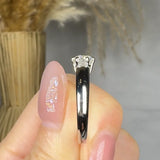 "Novessia" 0.55 Carat  Round Cut Natural Diamond Solitaire Engagement Ring MDR3644