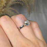"Nyxen" 1.21 Carat Round Cut Solitaire Lab Grown Diamond Engagement Ring HLR558 HEERA DIAMONDS