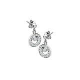 Orbit Drop Earrings Hot Diamonds