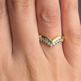 "Orelia" 0.30 Carat Round Cut Natural Diamond Engagement Ring MDR1459 HEERA DIAMONDS