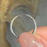 "Orl" Ruby 0.2 Carat Natural Diamond Half Eternity Ring HR1418 HEERA DIAMONDS