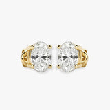 "Osha" Solitaire Diamond Earrings