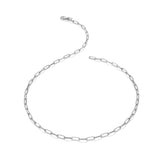 Paperclip Chain Hot Diamonds