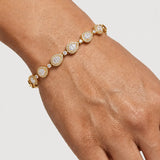 Pear Shape Halo 12 Carat Diamond Bracelet BRHAPS