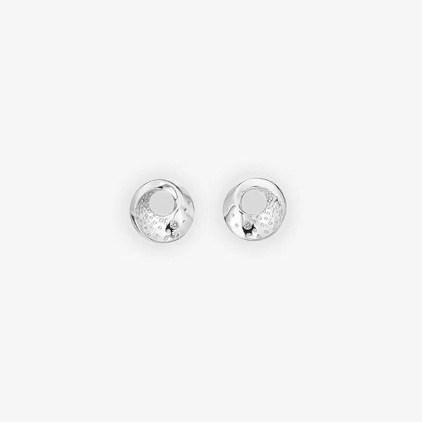 Quest Circle Stud Earrings Hot Diamonds