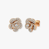 ROUND CUT 0.75 CARAT DIAMOND FANCY EARRINGS