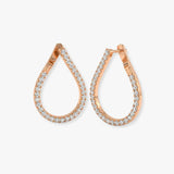 ROUND CUT 1.56 CARAT DIAMOND FANCY EARRING