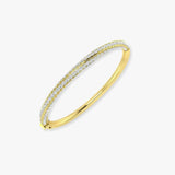 ROUND CUT 4.5 CARAT DIAMOND FANCY DESIGN BANGLE