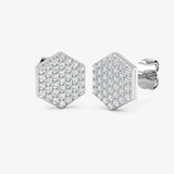 ROUND CUT DIAMOND 0.32 CARAT FANCY EARRINGS LM JEWELLERY