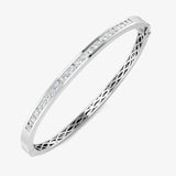 ROUND DIAMOND 0.99 CARAT CHANNEL SET BANGLE LM JEWELLERY
