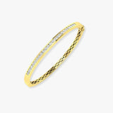 ROUND DIAMOND 0.99 CARAT CHANNEL SET BANGLE