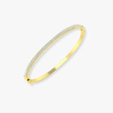 ROUND DIAMOND 1.47 CARAT PAVE BANGLE