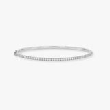 ROUND DIAMOND ETERNITY 1.06 CARAT HALF SET BANGLE