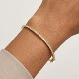 ROUND DIAMOND ETERNITY 1.06 CARAT HALF SET BANGLE