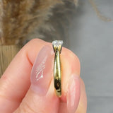 "Ravienne" 0.33 Carat  Round Cut Natural Diamond Solitaire Engagement Ring MDR2896