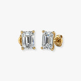"Reev" Solitaire Diamond Earrings
