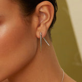 Reflect Statement Earrings Hot Diamonds